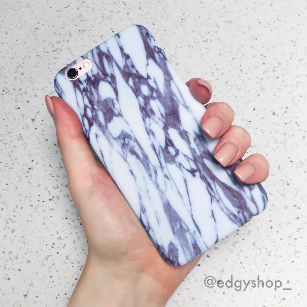 Marble Hard iPhone Case - Picture 1 of 2